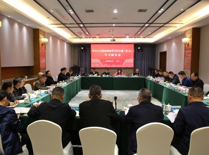 威廉体育公司党组理论进建中心组召开进建（扩大）会议专题进建钻延锥习近平谈治国理政》第五卷